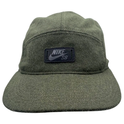 Pre-owned Nike Wool Hat In Green