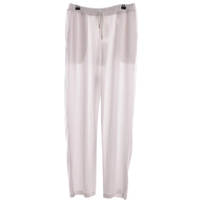 Pre-owned American Vintage Trousers In White
