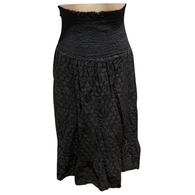Pre-owned Melissa Odabash Mid-length Skirt In Black