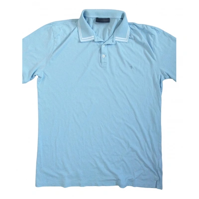 Pre-owned Trussardi Polo Shirt In Blue