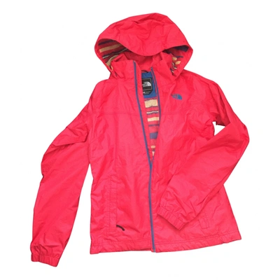 Pre-owned The North Face Biker Jacket In Pink