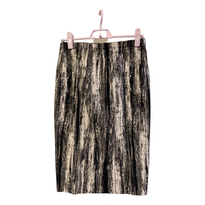 Pre-owned Donna Karan Mid-length Skirt In Multicolour