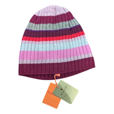 Pre-owned Gallo Wool Beanie In Multicolour