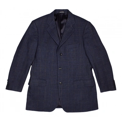Pre-owned Ermenegildo Zegna Wool Jacket In Blue