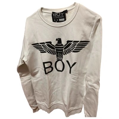Pre-owned Boy London Sweatshirt In White