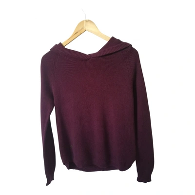 Pre-owned Lauren Ralph Lauren Jumper In Burgundy