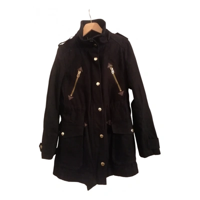Pre-owned Juicy Couture Parka In Black
