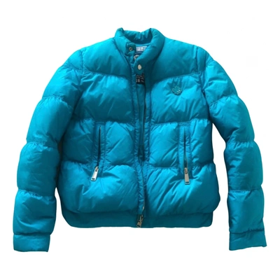 Pre-owned Dsquared2 Coat In Turquoise