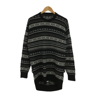 Pre-owned Alexander Wang Wool Sweatshirt In Black