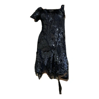Pre-owned Meadham Kirchhoff Mid-length Dress In Navy
