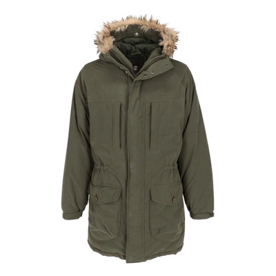 Pre-owned Timberland Parka In Green