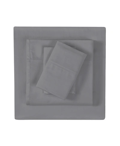 Vince Camuto Home 3 Piece Sheet Set, Twin In Gray