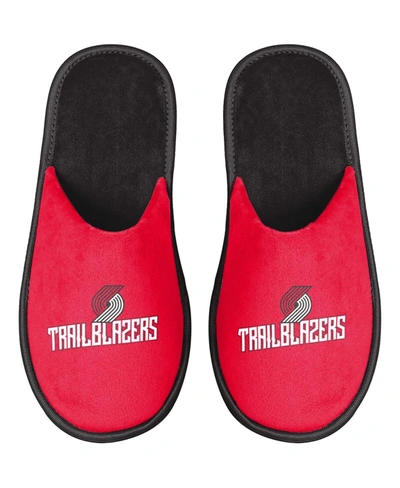 Foco Men's Portland Trail Blazers Scuff Slide Slippers In Red
