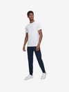Derek Rose Men's Sweatpants Quinn Cotton Modal Navy In Navy