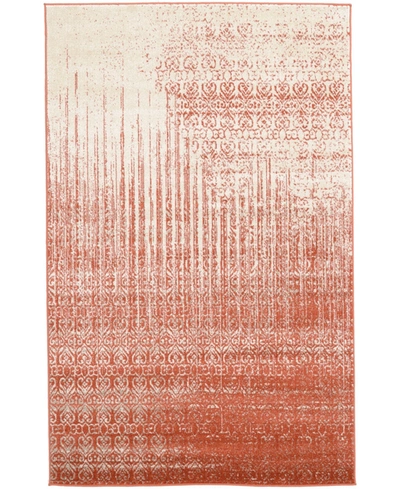 Bayshore Home Lyon Lyo2 5' X 8' Area Rug In Red