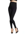 Preggo Leggings Mom's Night Out Seamless Maternity Leggings In Black