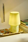 Urban Outfitters Little Glass Table Lamp In Lime