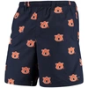 Columbia Men's  Pfg Navy Auburn Tigers Backcast Ii 8" Omni-shade Hybrid Shorts In Navy