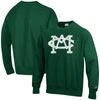 Champion Green Michigan State Spartans Vault Logo Reverse Weave Pullover Sweatshirt In Green
