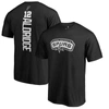 FANATICS LAMARCUS ALDRIDGE BLACK SAN ANTONIO SPURS BACKER NAME & NUMBER T-SHIRT