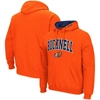 COLOSSEUM COLOSSEUM ORANGE BUCKNELL BISON ARCH AND LOGO PULLOVER HOODIE