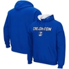 Colosseum Blue Creighton Bluejays Arch And Logo Pullover Hoodie In Blue