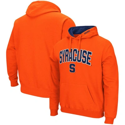Colosseum Men's  Orange Syracuse Orange Arch And Logo 3.0 Pullover Hoodie
