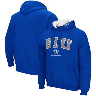 Colosseum Blue Eastern Illinois Panthers Arch And Logo Pullover Hoodie