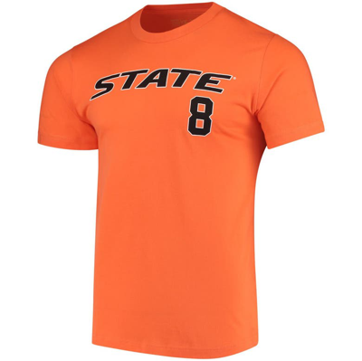 Retro Brand Original  Andrew Heaney Orange Oklahoma State Cowboys Baseball Name & Number T-shirt