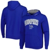 COLOSSEUM COLOSSEUM ROYAL MEMPHIS TIGERS ARCH AND LOGO PULLOVER HOODIE