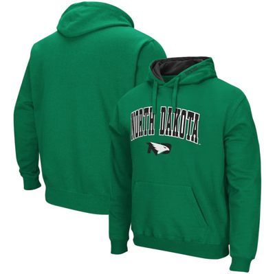 Colosseum Kelly Green North Dakota Arch And Logo Pullover Hoodie