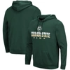 Colosseum Men's Green Colorado State Rams Lantern Pullover Hoodie In Green