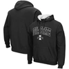 Colosseum Men's Iowa State Cyclones Arch & Logo 3.0 Pullover Hoodie In Black