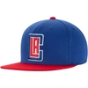 Mitchell & Ness Men's  Royal, Red La Clippers Two-tone Wool Snapback Hat In Royal