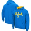 COLOSSEUM COLOSSEUM BLUE UCLA BRUINS ARCH & LOGO 3.0 PULLOVER HOODIE