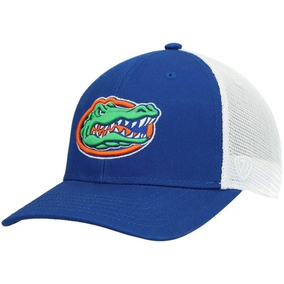 TOP OF THE WORLD TOP OF THE WORLD ROYAL FLORIDA GATORS TRUCKER SNAPBACK HAT