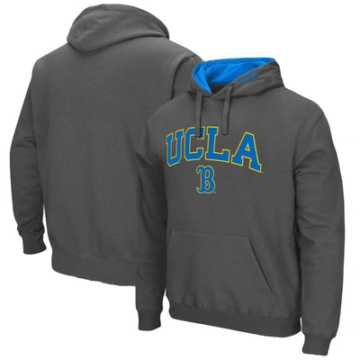 Colosseum Men's Charcoal Ucla Bruins Arch Logo 3.0 Pullover Hoodie