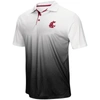 Colosseum Men's Gray Washington State Cougars Magic Team Logo Polo Shirt In Gray