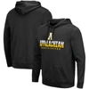 Colosseum Men's Black Appalachian State Mountaineers Lantern Pullover Hoodie In Black