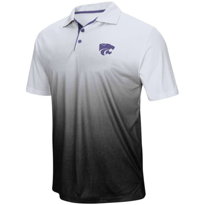 Colosseum Men's Gray Kansas State Wildcats Magic Team Logo Polo Shirt