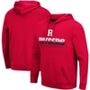 Colosseum Scarlet Rutgers Scarlet Knights Lantern Pullover Hoodie In Scarlet