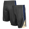 Colosseum Men's Charcoal, Navy Midshipmen Team Turnover Shorts In Charcoal