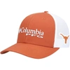 Columbia Men's Texas Longhorns Pfg Flex Cap In Burnt Orange