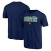 FANATICS FANATICS BRANDED HEATHERED NAVY BOSTON RED SOX HOMETOWN TRI-BLEND T-SHIRT