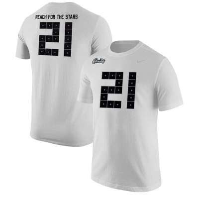 Nike Men's #21 White Ucf Knights Space Game Jersey T-shirt
