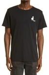 Isabel Marant Zafferh Logo-print Organic Cotton T-shirt In Black