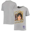 MITCHELL & NESS YOUTH MITCHELL & NESS PETE MARAVICH HEATHERED GRAY NEW ORLEANS JAZZ HARDWOOD CLASSICS KING OF THE CO
