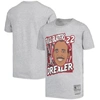 Mitchell & Ness Youth  Clyde Drexler Gray Portland Trail Blazers Hardwood Classics King Of The Court In Gray