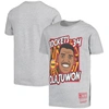 MITCHELL & NESS YOUTH MITCHELL & NESS HAKEEM OLAJUWON GRAY HOUSTON ROCKETS HARDWOOD CLASSICS KING OF THE COURT PLAYE