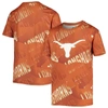 OUTERSTUFF YOUTH TEXAS ORANGE TEXAS LONGHORNS MAKE SOME NOISE SUBLIMATED T-SHIRT